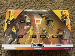 Fortnite Boxed 14pc Action Figure Set w/ Peely & Fishstick + Accessories