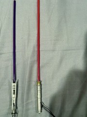 🔥Hot Toys LED Lightsaber Darth Revan 1/6 Scale Not ccfl