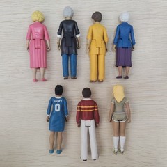 7pcs Golden Girls Dorothy Blanche Sophia Three’s Company Jack Chrissy Janet
