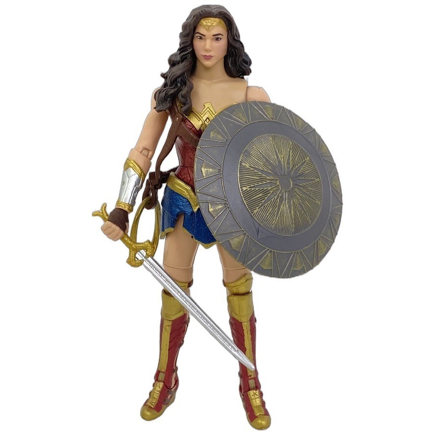 DC Multiverse Wonder Woman 6″ Action Figure Ares BAF Wave 2017 Mattel Shield