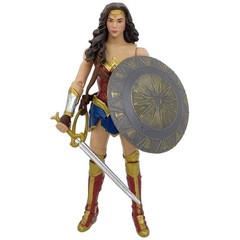 DC Multiverse Wonder Woman 6″ Action Figure Ares BAF Wave 2017 Mattel Shield