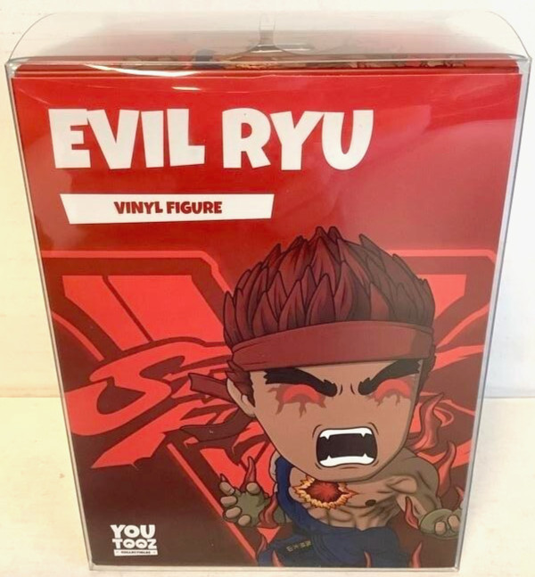 NEW YouTooz Collectibles Street Fighter EVIL RYU Vinyl Figure 4.7in Tall game