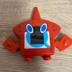 Pokemon Rotom Pokedex TOMY Electronic Figure Toy Red Japanese Rare Tested