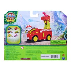 Paw Patrol The Dino Movie MARSHALL DINO RESCUE FIRE TRUCK Figure Dinosaur *READ*