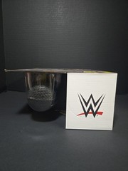 WWE knuckle crunchers microphone Playset with exclusive Final boss The Rock!