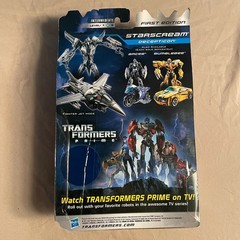 NIB Hasbro FIRST EDITION Transformers Prime STARSCREAM Decepticon Sealed 2011