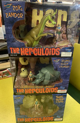 Herculoids Action Figures Complete Set 3 Full Boxed 2003 (NEW) Sealed Toynami
