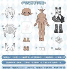 COME4FREE Bonnie Weather Series Blind Box Confirmed Gift Figure Dressable Doll