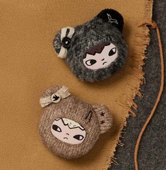 Authentic Hirono Road Journal Series Fridge Magnet Blind Box Figures Toy Gift