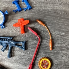 Teenage Mutant Ninja Turtles TMNT Weapons Accessories Lot Vintage 1980s 1990s