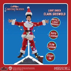 Light Shock Clark (Christmas Vacation) Mezco 5 Points Action Figure