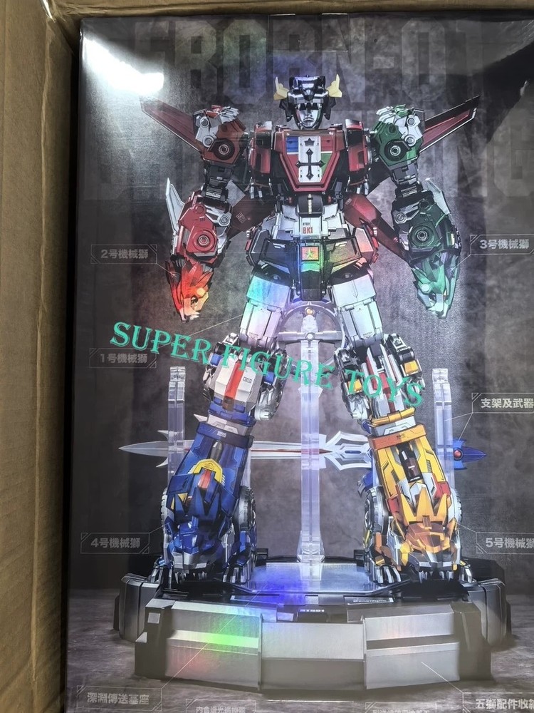 In Hand! New Reborn Reborn-01 Reborn01 Beastmaster Voltron GoLion Action Figure
