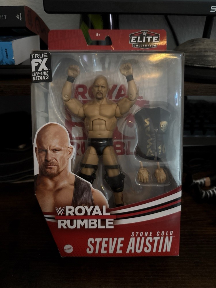 2021 WWE Mattel Elite Collection Royal Rumble Series 2 Stone Cold Steve Austin