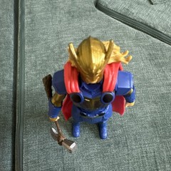 Marvel Hasbro Thor Action Figure Blue Armor Red Cape Gold Helmet Hammer 2022