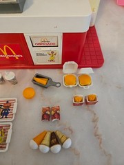 McDonalds Brazil Estrela Playset Very Rare 80s Fast Food Memorabilia