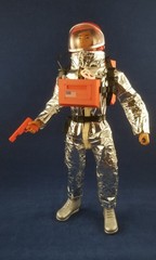 Custom 3D printed GI Joe Holster and pistol in multiple colors