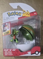 POKEMON CLIP N GO BATTLE FIGURE NEST BALL TREECKO NIB