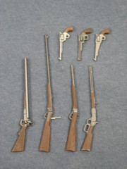 Dime Novel Legends 1:18 scale (4″) Raid The Armory accessory set
