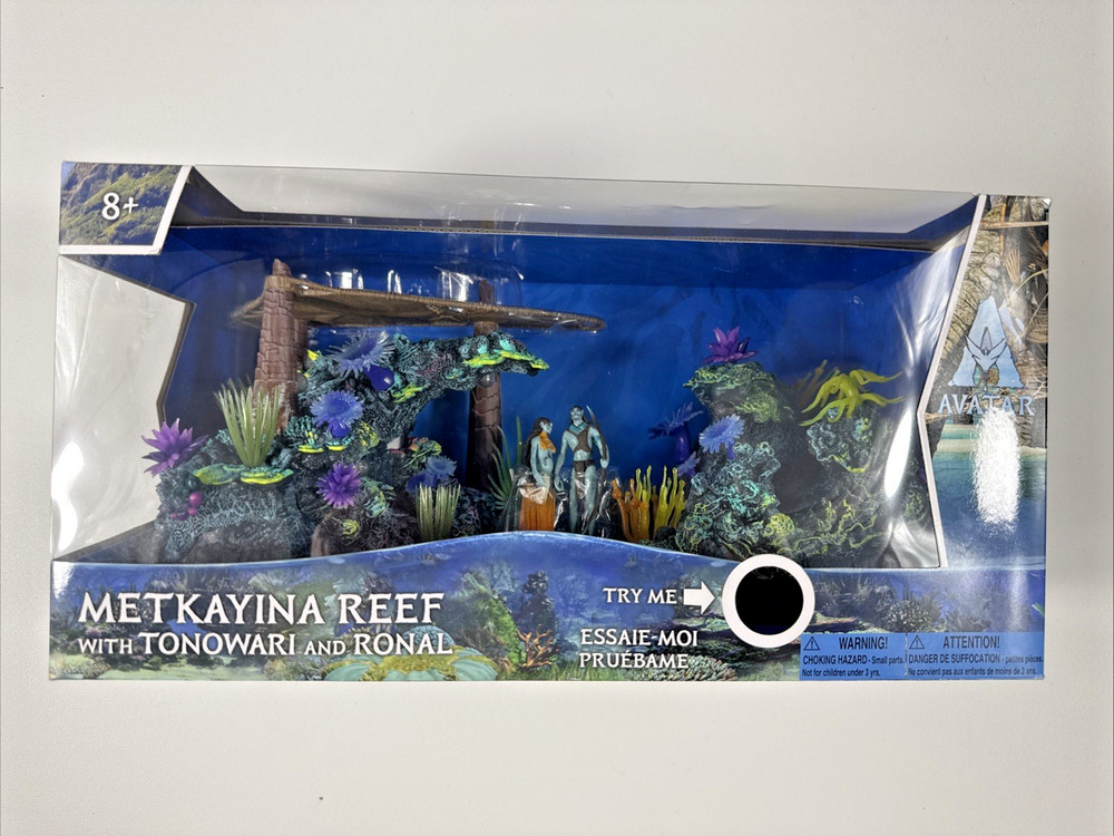Avatar The Way of Water Metkayina Reef Playset Tonowari Ronal McFarland