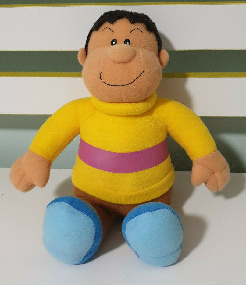 DORAEMON GIAN PLUSH TOY BANDAI SEKIGUCHI CHARACTER TOY 21CM