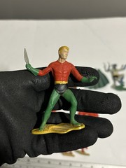 Rare Vintage 1966 Ideal Toys DC Comics Heroes Set – Batman, Superman, Flash etc