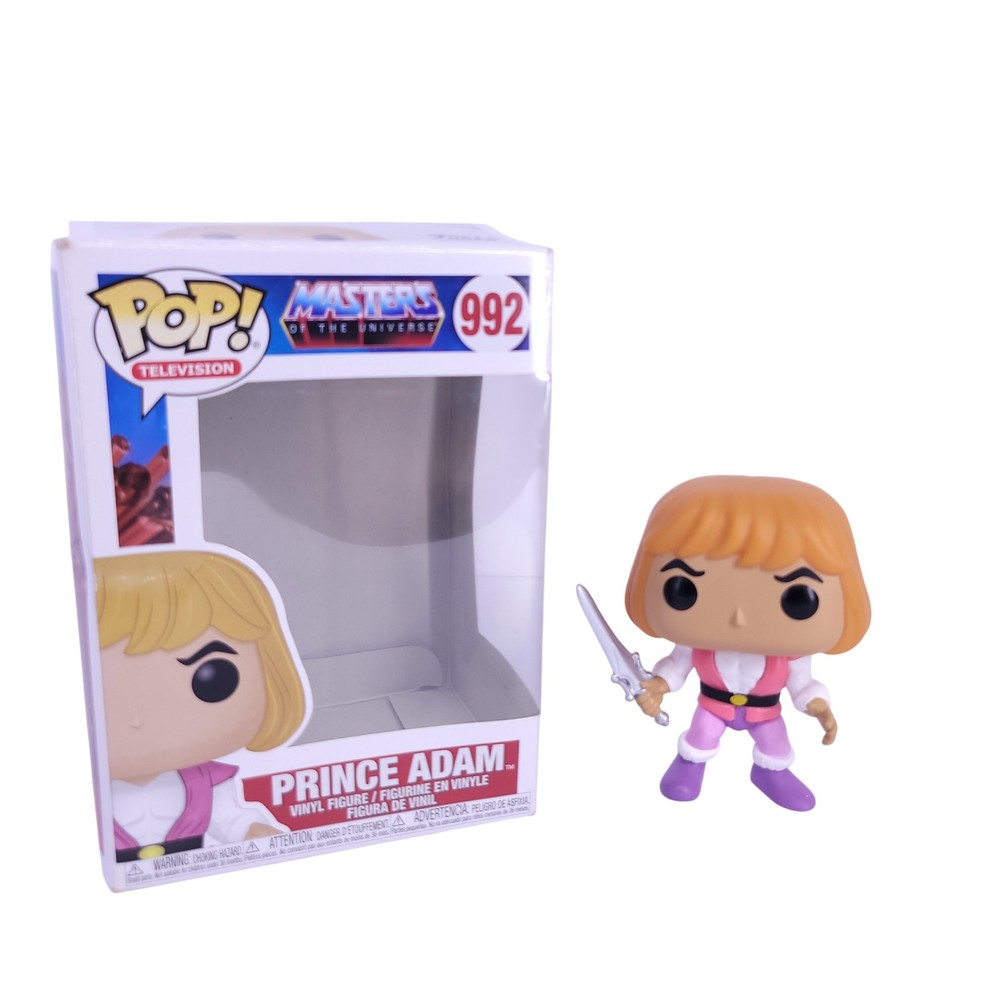 Funko Pop Prince Adam 992 Masters of the Universe Action Figure Boxed Collectibl