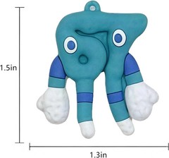 15PCS Italian Brainrot Steal a Brainrot 67 Toys, 1.8″ Brain Rot Action Figure, V