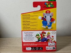*FREE SHIP* 2.5″ ELEPHANT MARIO Super Mario Wonder World of Nintendo Jakks