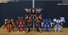 Miniforce Dinoid Warrior REX KAISER Transforming Robot toys