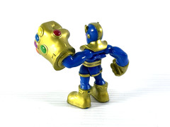 Playskool Marvel Super Hero Adventures Power Up Thanos & Black Widow Figures