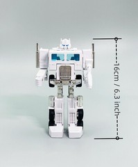 Transform G1 Optimus prime White Complete action figure MISB Gift