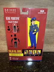 McFARLANE TOYS BATMAN THE ANIMATED SERIES TAS TALIA AL GHUL RENE MONTOYA BAF!