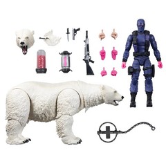 G.I. Joe Classified Series #161, Snake Eyes & Polar Bear, 6-Inch Scale Action F