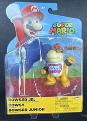 New Jakks Pacific Super Mario Bowser Jr With Paint Brush Figure – Ships Fast!!