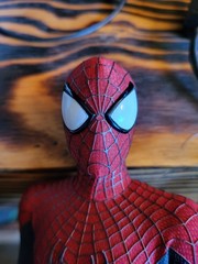 Hot Toys MMS658 The Amazing Spider-Man 2 With Toystay White Lense [MISSING MASK]