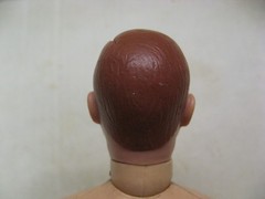 1964 GI Joe Vintage Hasbro 12” SOTW Foreign Face Figure, Red Hair, Bare