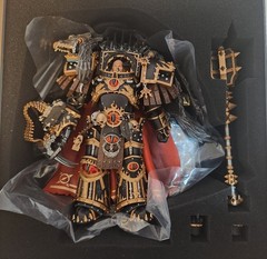 JOYTOY Warhammer 40k Sons Of Horus Warmaster Horus Action Figure Complete Set!