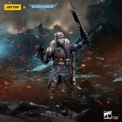 JOYTOY Warhammer 40K JT2641 1:18th Death Korps of Krieg Veteran Squad Sergeant