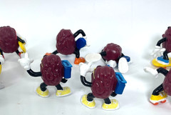 California Raisins 1988 Vintage Figures Lot of 13 Applause 2 in Tall Mini
