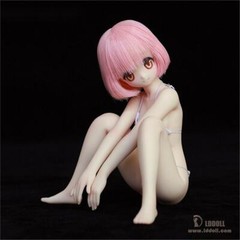 LDDOLL 22S 1/6 Pink Skin Seamless Female Action Figure Doll Body For OB AZ Head
