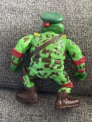 Raph the Green Teen Beret TMNT 1991 Playmates. ALMOST COMPLETE!