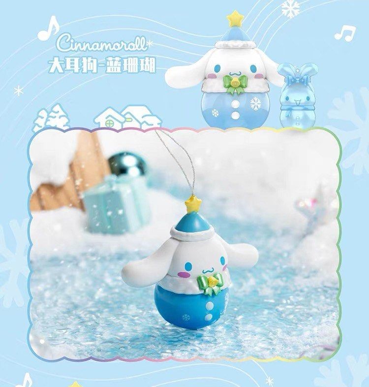 TOP TOY Sanrio Character Winter Water Sound Bell Ornament Blind Box – Confirmed
