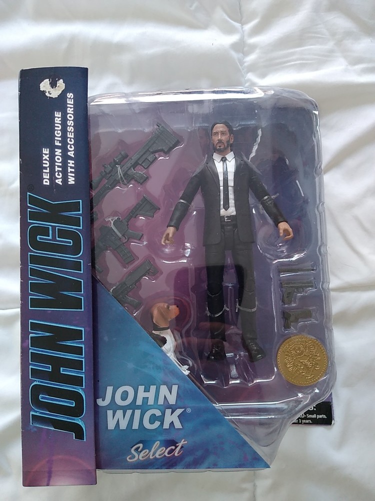 2019 Diamond Select John Wick Deluxe 7″ Action Figure with Accessories New NIP