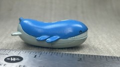 Authentic Tomy Pokemon 2” Figure Moncolle Figure 2005 Wailord Broken Tail