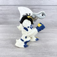 Vintage 1996 Street Wise Street Sharks Space Force Jab Hammerhead Shark Figure