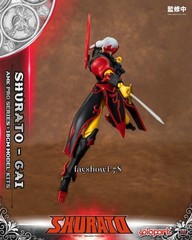 YOLOPARK TenKuu Senki Shurato Kuroki Gai Action Figure 7″ Model Kits Collectible