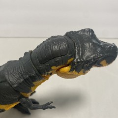 Jurassic World Tyrannosaurus Rex Action Figure Yellow Black Plastic Movable Jaw