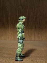 Jazwares World of Halo Series 6 UNSC Marine with Assault Rifle Complete Loose