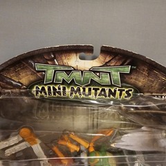TMNT Mini Mutants Mini Moto-Slider Michelangelo New 2007 Ninja Turtles New Wear