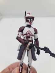 Commander Fox Target Clone Wars STAR WARS LOOSE Complete S20